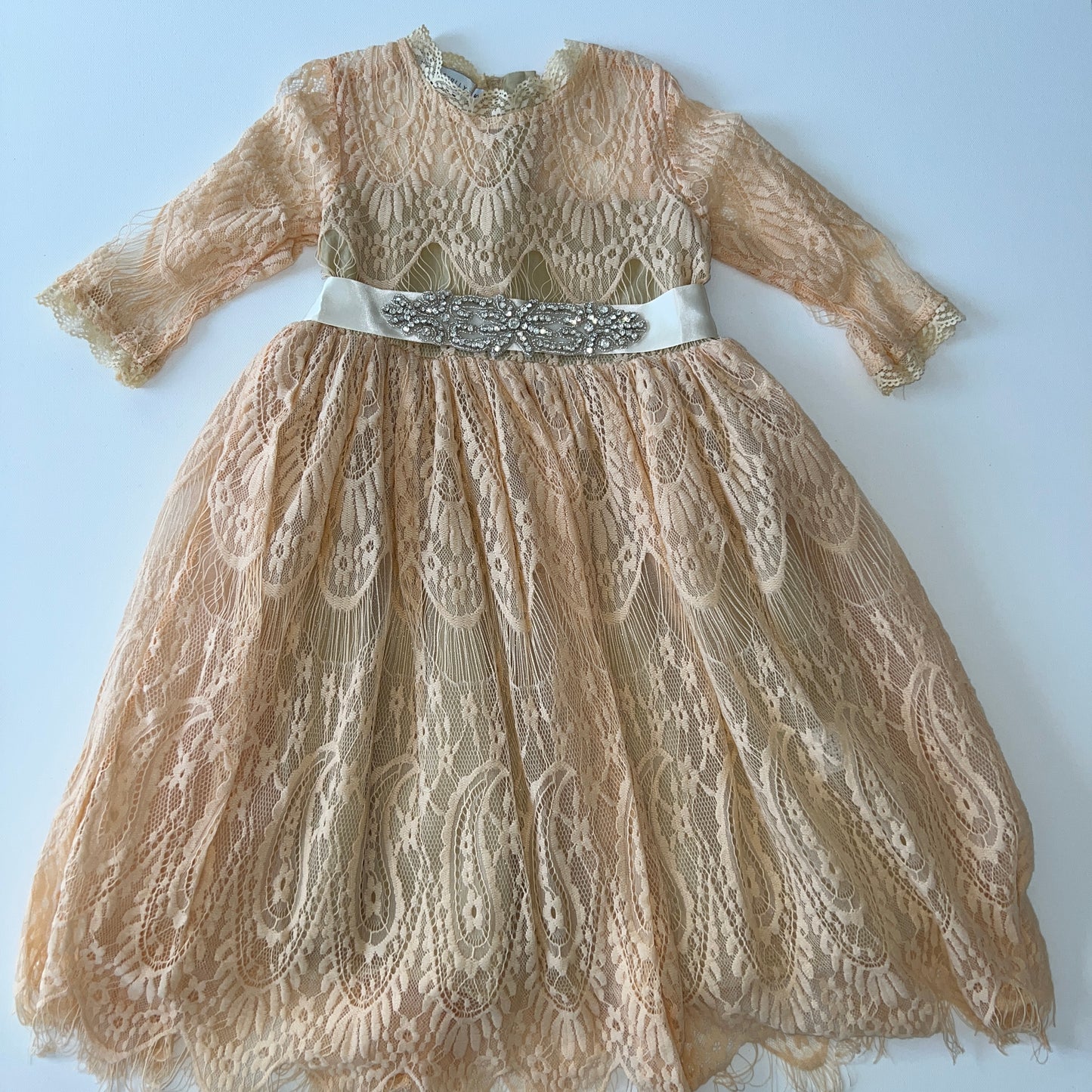Trish Scully Bella Rafaela Dress & Belt Set