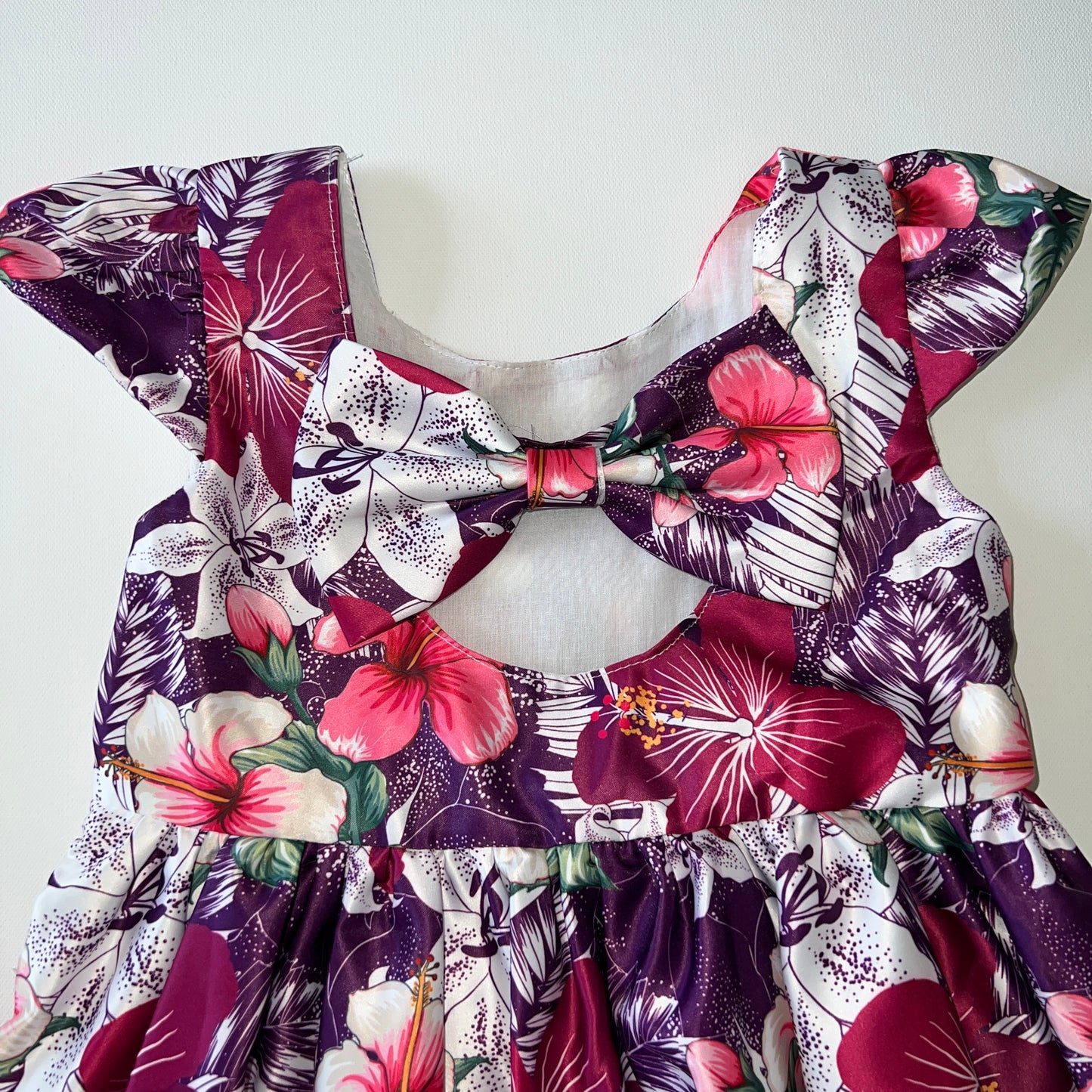 Girls Party Flower Dress