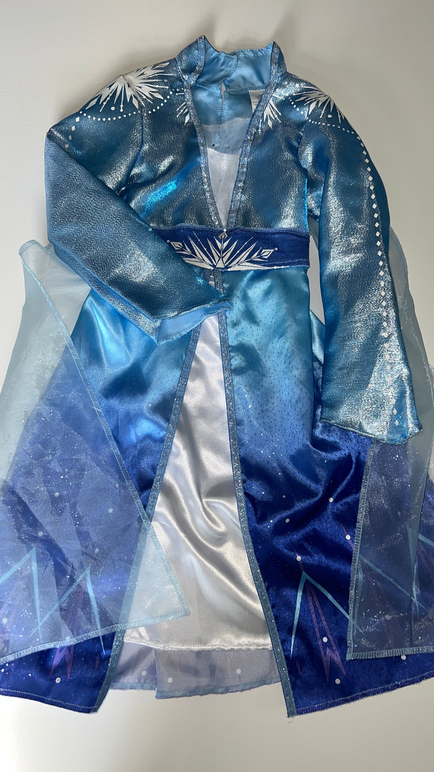 Disney Frozen 2 Elsa Dress Travel Adventure Costume Dress For Girls