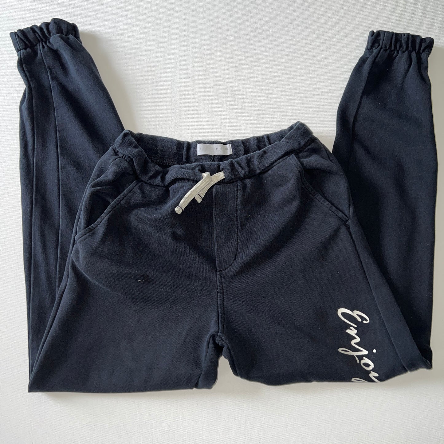 ZARA PRINTED PLUSH PANTS