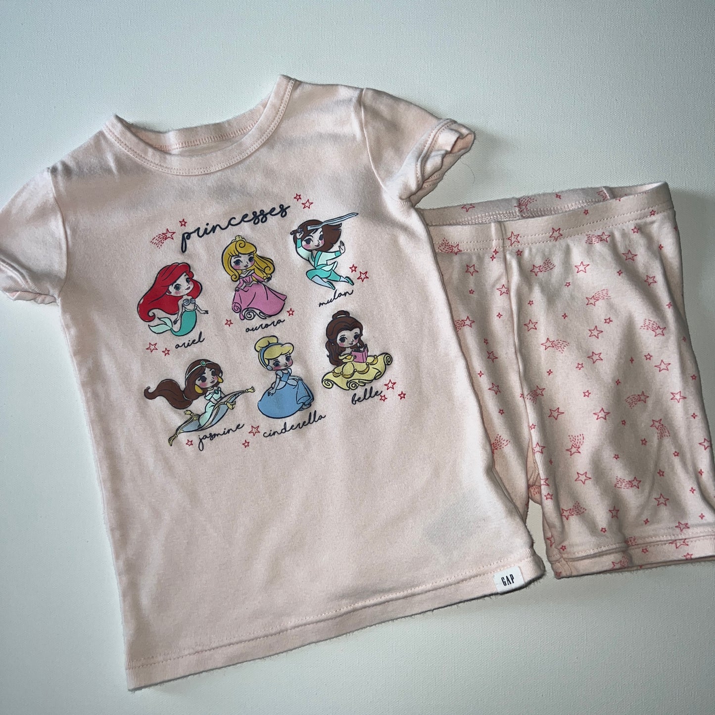 Gap Disney Princess PJ Set