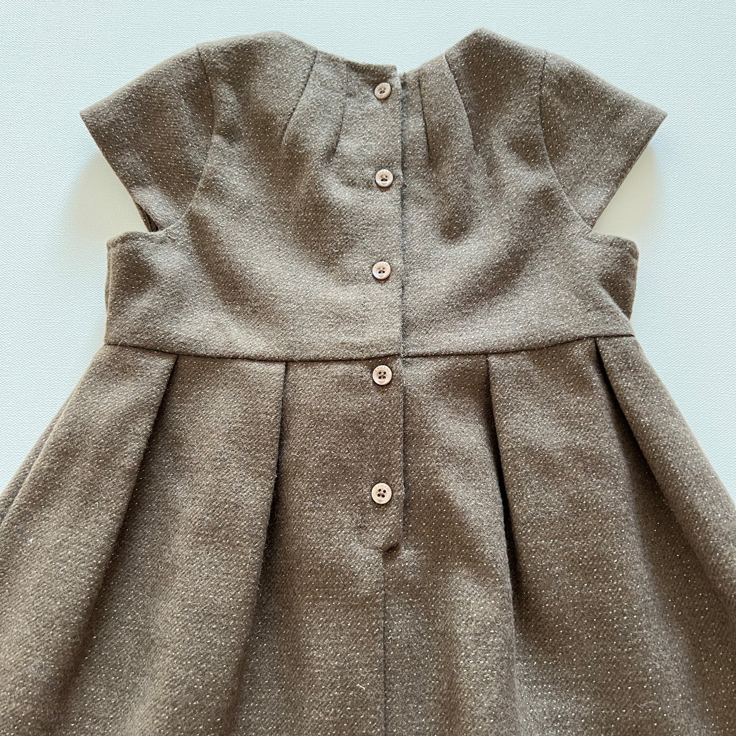 Armani Junior Girls Kids Lurex Glitter Dress - NEW