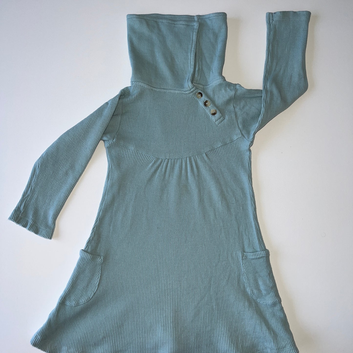 Kate Quinn Organic Cotton Blue Long Sleeve Dress