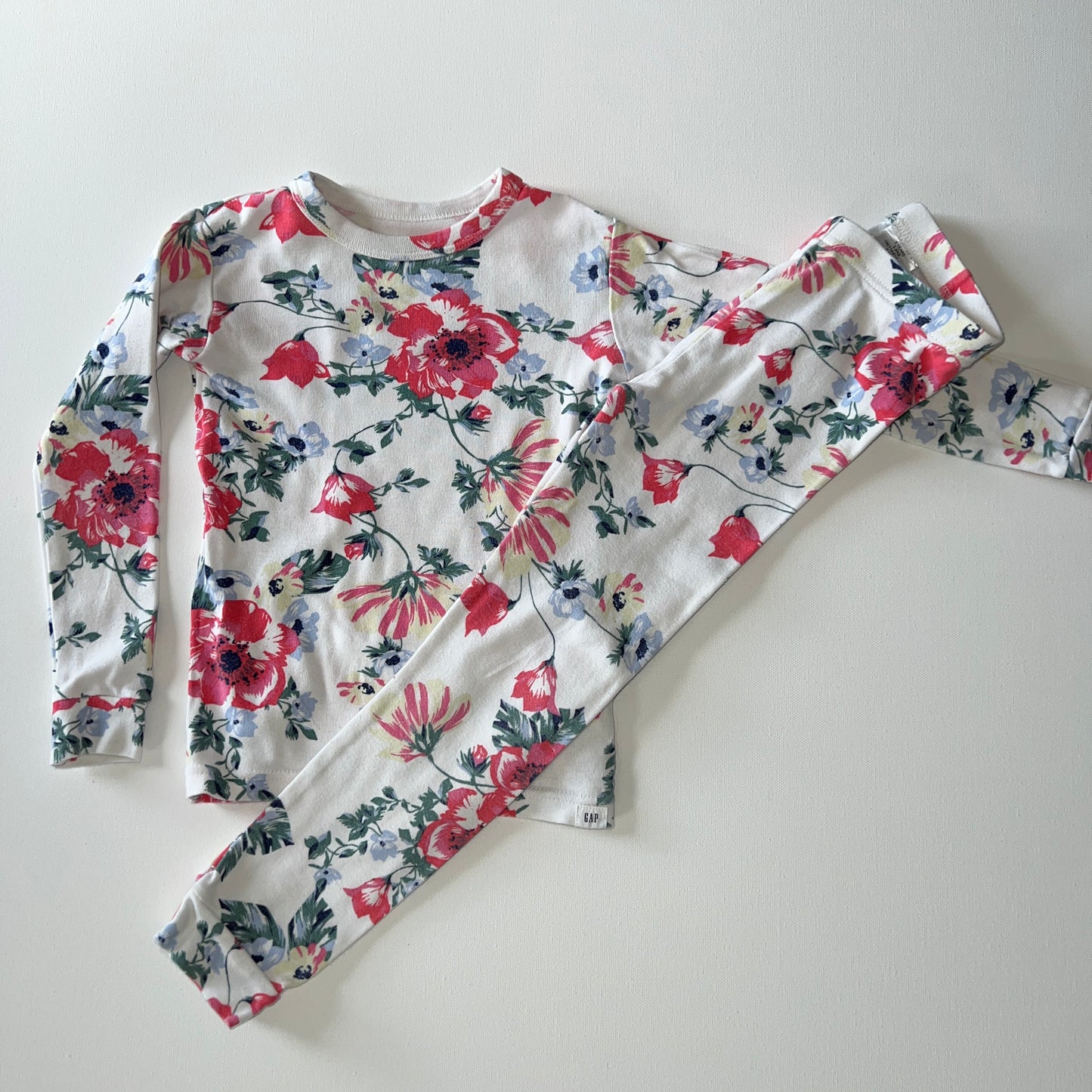 Baby Gap Floral Pajama Set